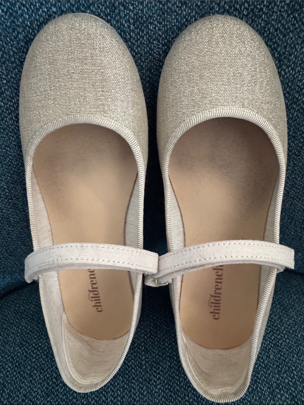Childrenchic Girls Mary Jane Flats Light Champagne (Gold) EU 34 US 3